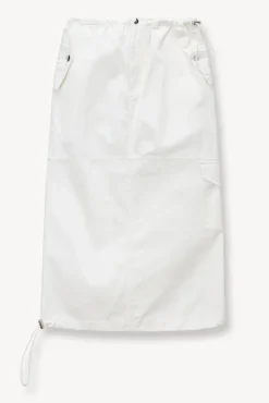 CLOTHING STAUD -JUSTINE SKIRT - IVORY