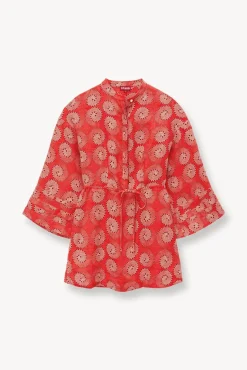 CLOTHING STAUD -KARLEE DRESS - HIBISCUS WHIRLPOOL