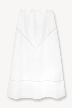 CLOTHING STAUD -KATHLEEN SKIRT - WHITE