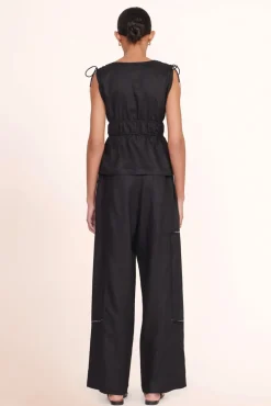 CLOTHING STAUD -KENDRA TOP - BLACK