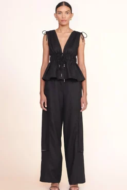 CLOTHING STAUD -KENDRA TOP - BLACK