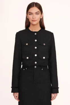 CLOTHING STAUD -KEYLA JACKET - BLACK