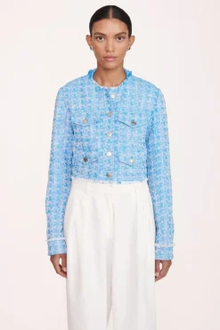 CLOTHING STAUD -KEYLA JACKET - PACIFIC