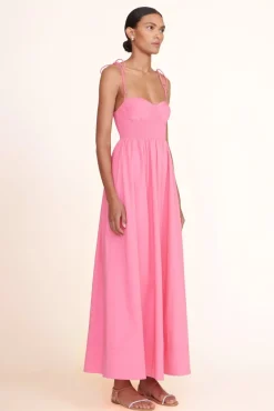 CLOTHING STAUD -LANDRY DRESS - PLUMERIA