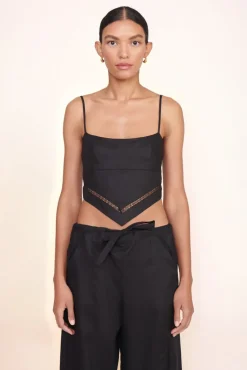 CLOTHING STAUD -LOYALTY TOP - BLACK