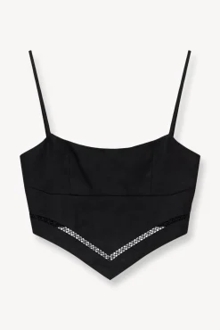 CLOTHING STAUD -LOYALTY TOP - BLACK