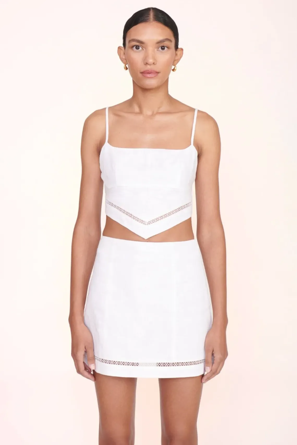 CLOTHING STAUD -LOYALTY TOP - WHITE