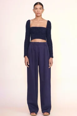 CLOTHING STAUD -LUISA PANT - NAVY