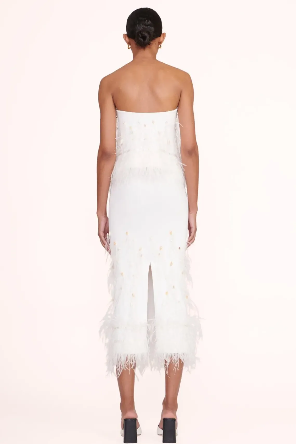 CLOTHING STAUD -MAKAYLA SKIRT - IVORY