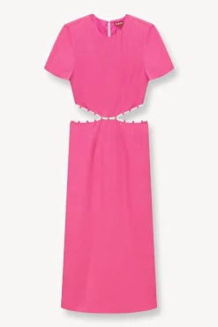 CLOTHING STAUD -MATTEO DRESS - BLOSSOM WHITE