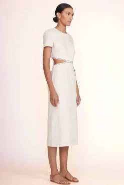 CLOTHING STAUD -MATTEO DRESS - NATURAL