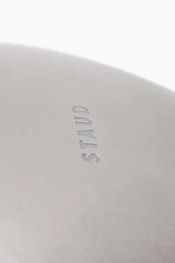 HANDBAGS STAUD -METAL HEART CLUTCH - SILVER