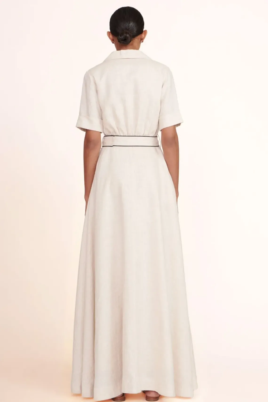 CLOTHING STAUD -MILLIE DRESS - NATURAL BLACK