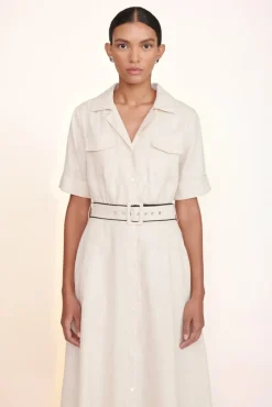 CLOTHING STAUD -MILLIE DRESS - NATURAL BLACK