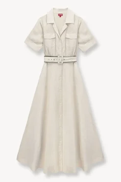 CLOTHING STAUD -MILLIE DRESS - NATURAL BLACK