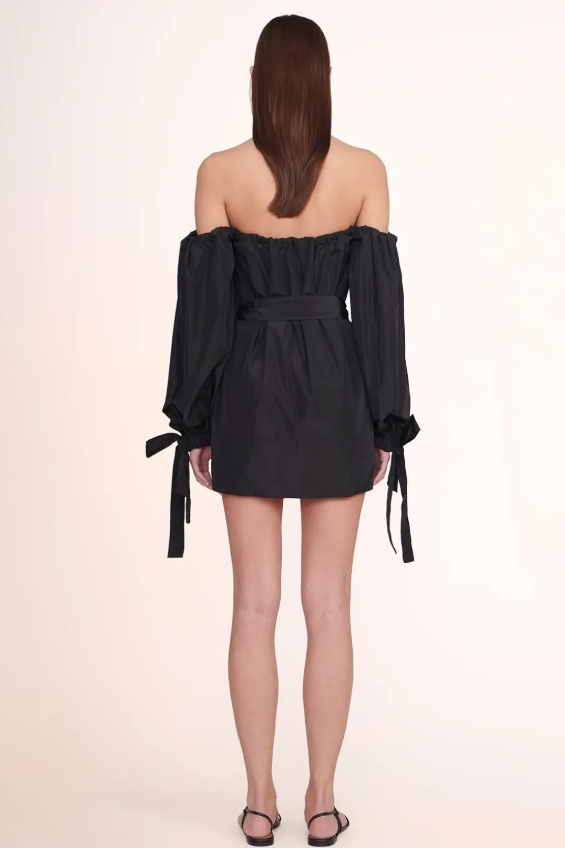 CLOTHING STAUD -MINI COLBY DRESS - BLACK