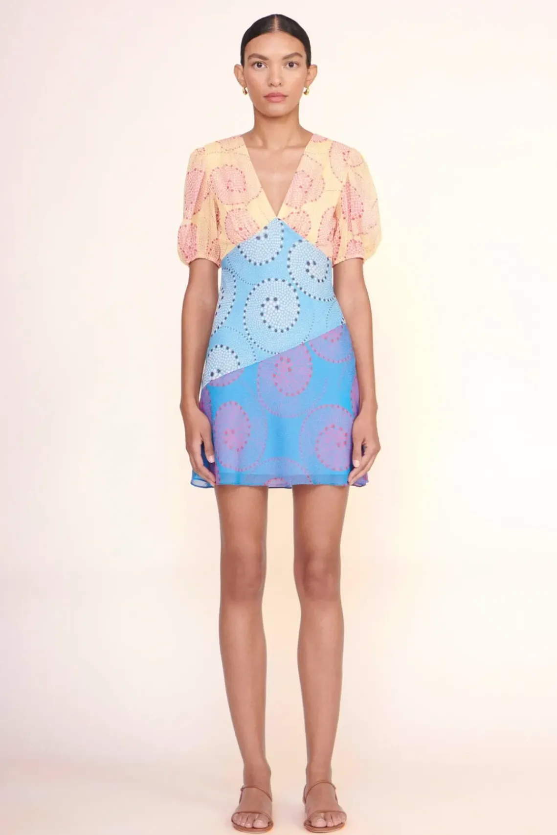 BRIDE STAUD Occasion Dresses-MINI MILLA DRESS - MULTI WHIRLPOOL