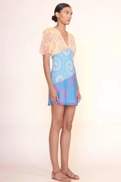 BRIDE STAUD Occasion Dresses-MINI MILLA DRESS - MULTI WHIRLPOOL