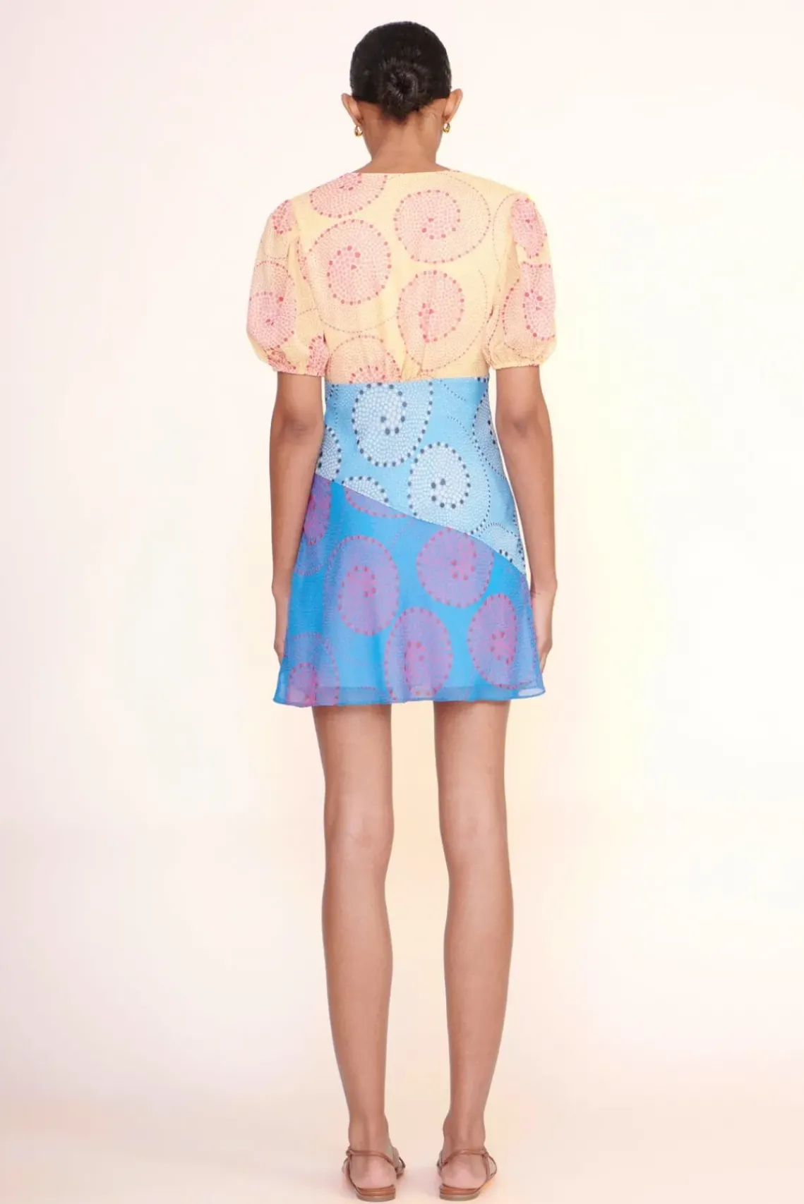 BRIDE STAUD Occasion Dresses-MINI MILLA DRESS - MULTI WHIRLPOOL