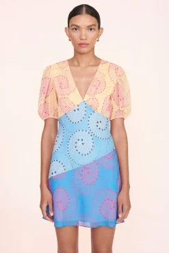 BRIDE STAUD Occasion Dresses-MINI MILLA DRESS - MULTI WHIRLPOOL