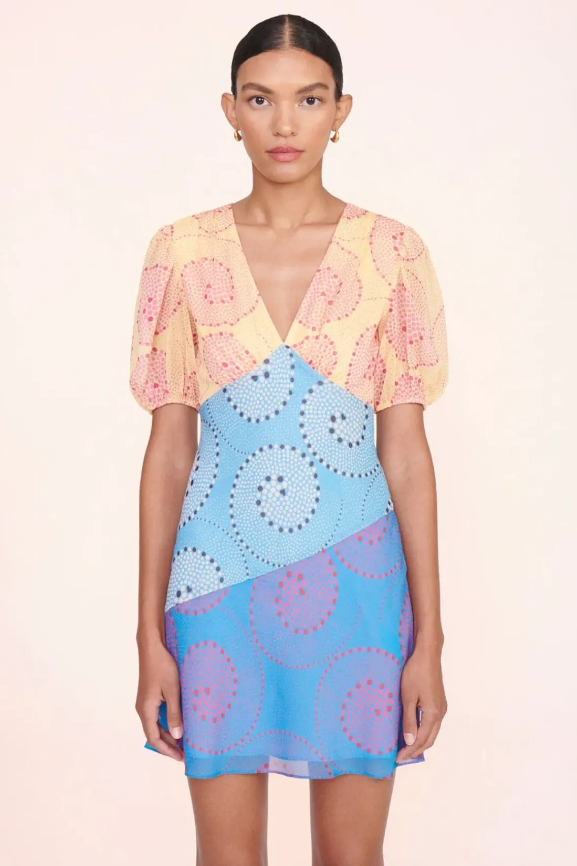 BRIDE STAUD Occasion Dresses-MINI MILLA DRESS - MULTI WHIRLPOOL