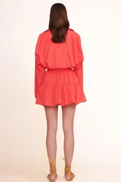 CLOTHING STAUD -MINI SEA SKIRT - HIBISCUS