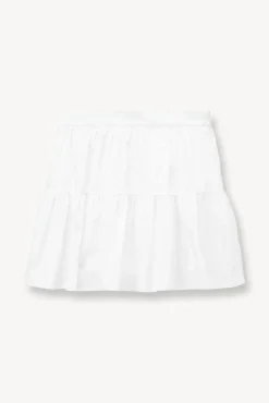 CLOTHING STAUD -MINI SEA SKIRT - WHITE