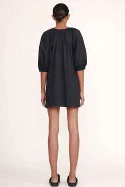 CLOTHING STAUD -MINI VINCENT DRESS - BLACK