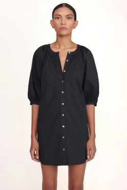 CLOTHING STAUD -MINI VINCENT DRESS - BLACK