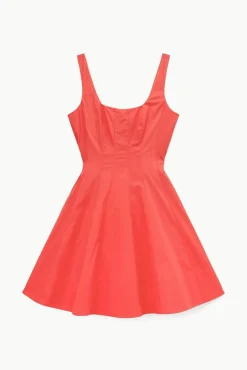 CLOTHING STAUD -MINI WELLS DRESS - HIBISCUS