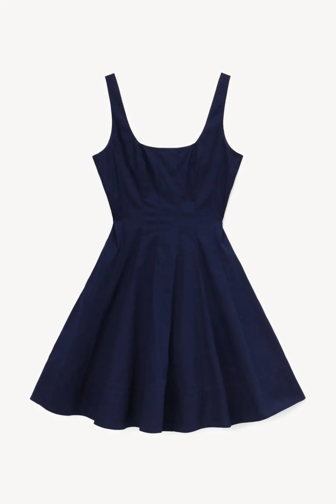 CLOTHING STAUD -MINI WELLS DRESS - NAVY
