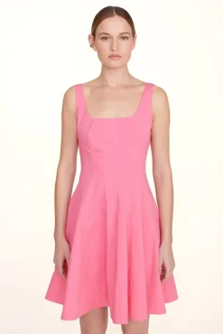 CLOTHING STAUD -MINI WELLS DRESS - PLUMERIA