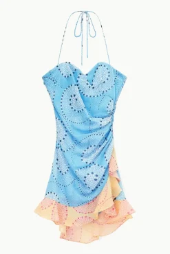 CLOTHING STAUD -NAVEAH DRESS - SHALLOW SUNRAY WHIRLPOOL