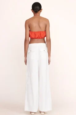 CLOTHING STAUD -NORA TOP - HIBISCUS