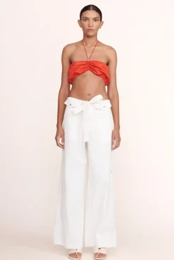 CLOTHING STAUD -NORA TOP - HIBISCUS