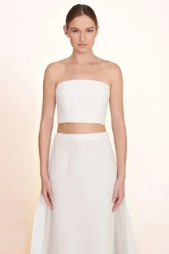BRIDE STAUD Bridal Dresses-NYLA TOP - WHITE