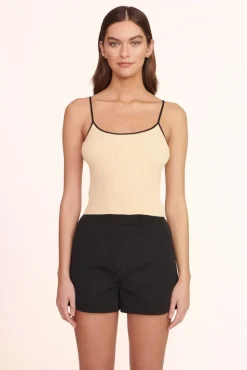 CLOTHING STAUD -OAK SHORT - BLACK