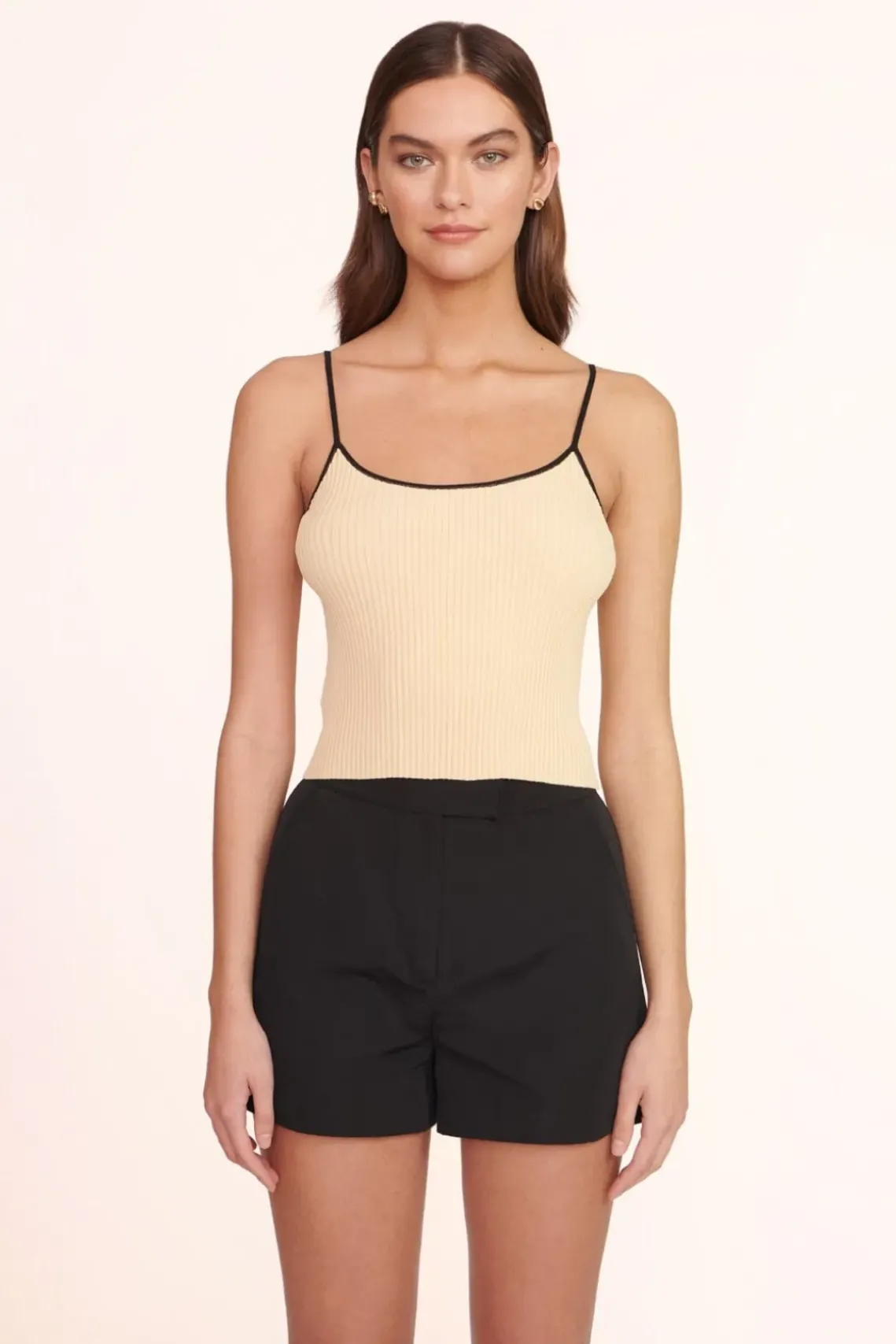 CLOTHING STAUD -OAK SHORT - BLACK