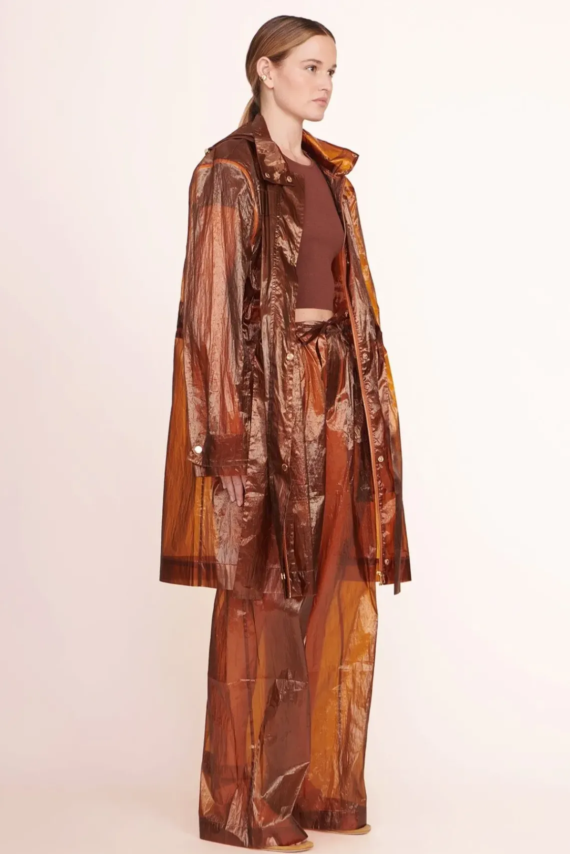 CLOTHING STAUD -OLIVER COAT - AMBER
