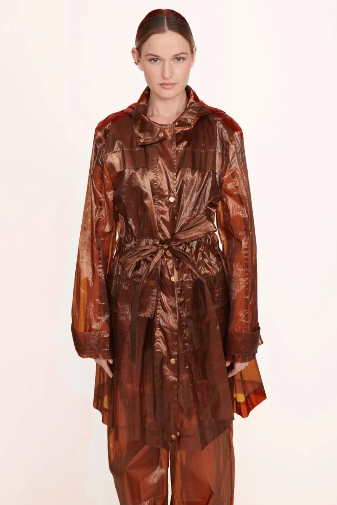 CLOTHING STAUD -OLIVER COAT - AMBER