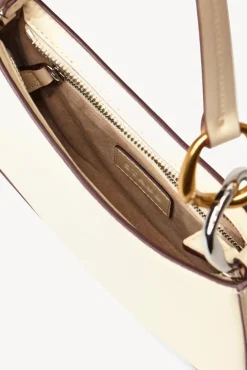 HANDBAGS STAUD -OLLIE BAG - CREAM