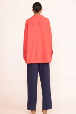 CLOTHING STAUD -PAYTON TOP - HIBISCUS