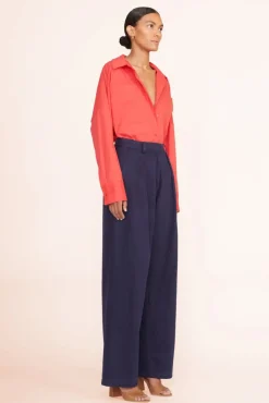 CLOTHING STAUD -PAYTON TOP - HIBISCUS