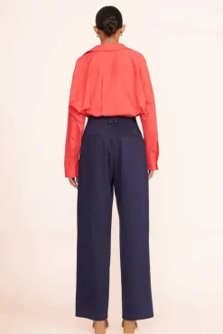 CLOTHING STAUD -PAYTON TOP - HIBISCUS