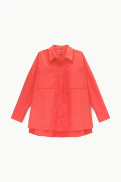 CLOTHING STAUD -PAYTON TOP - HIBISCUS