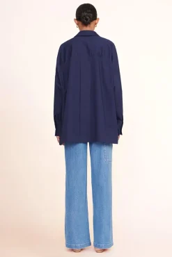 CLOTHING STAUD -PAYTON TOP - NAVY