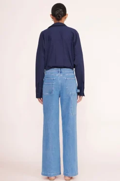 CLOTHING STAUD -PAYTON TOP - NAVY