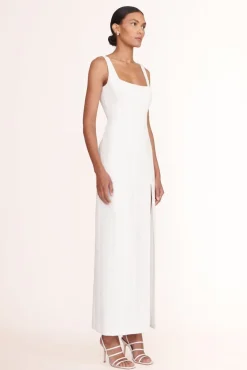 BRIDE STAUD Bridal Dresses-PORTRAIT DRESS - WHITE