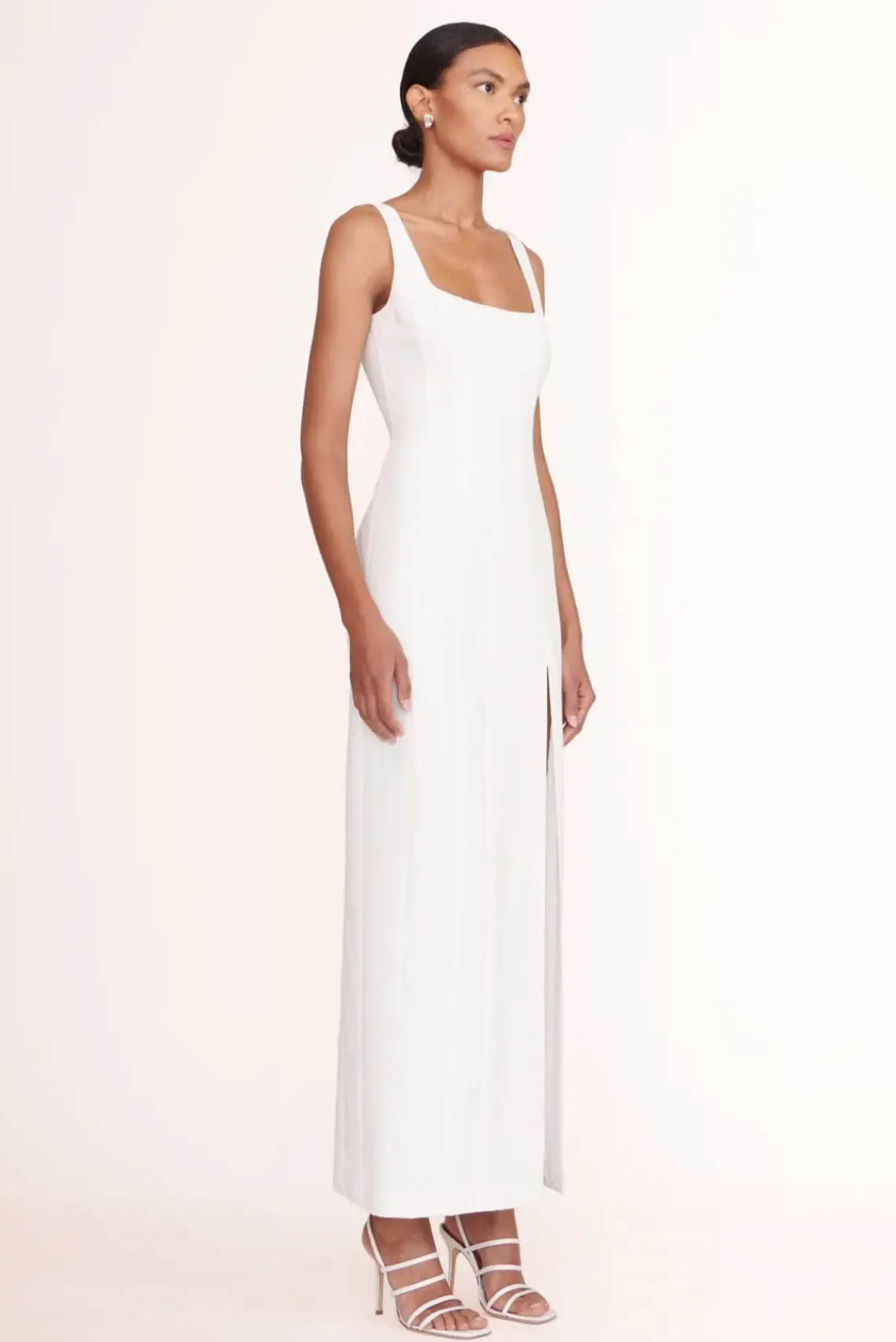 BRIDE STAUD Bridal Dresses-PORTRAIT DRESS - WHITE