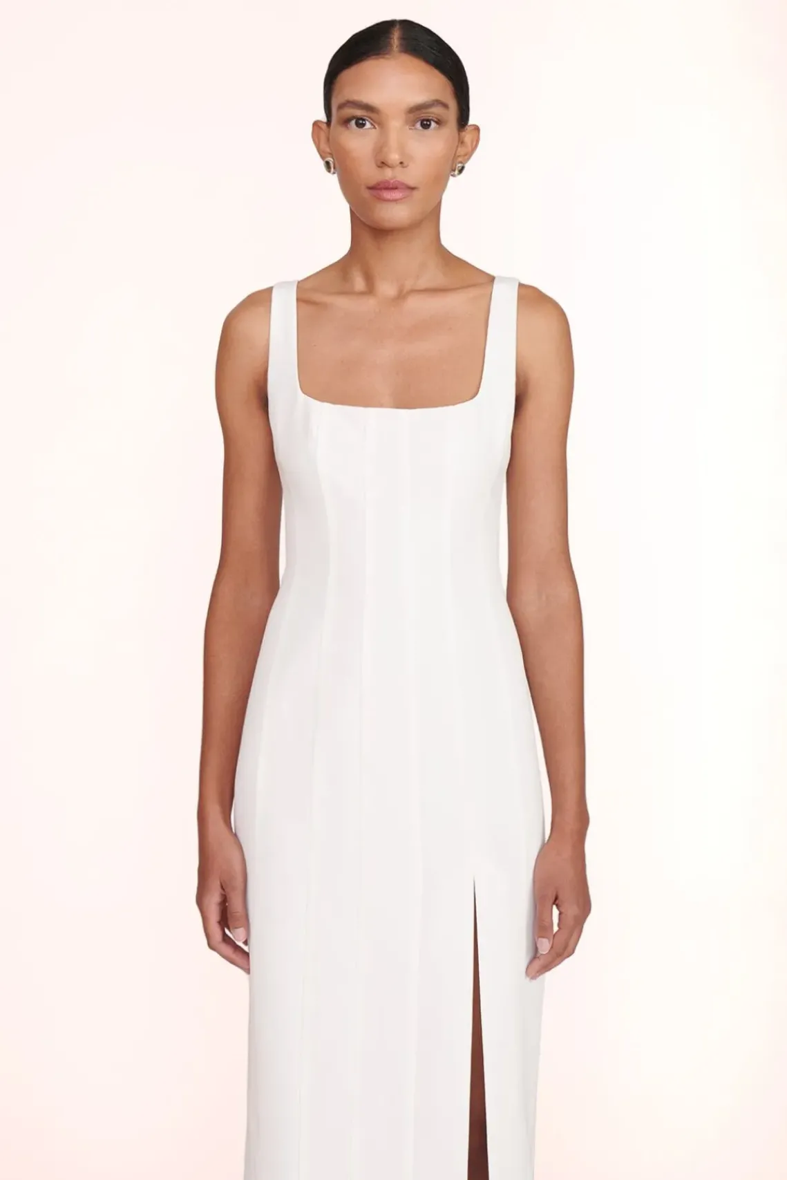 BRIDE STAUD Bridal Dresses-PORTRAIT DRESS - WHITE